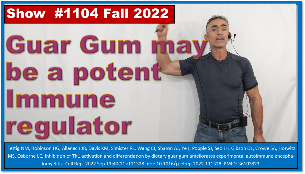 Guar Gum May Be A Potent Immune Regulator
