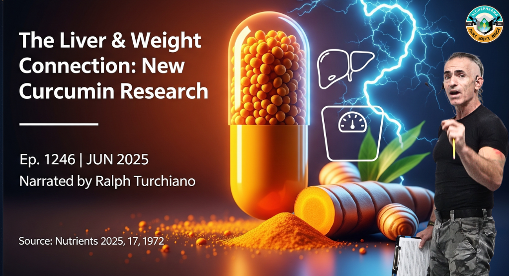 The Liver & Weight Connection: New Curcumin Research Ep. 1246 JUN 2025