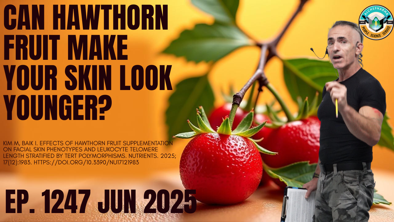 Youtube thumbnail can hawthorn fruit make your skin look younger ep. 1247 jun 2025