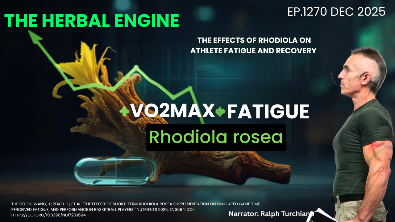 Hyperrealistic Rhodiola rosea with HUD Display