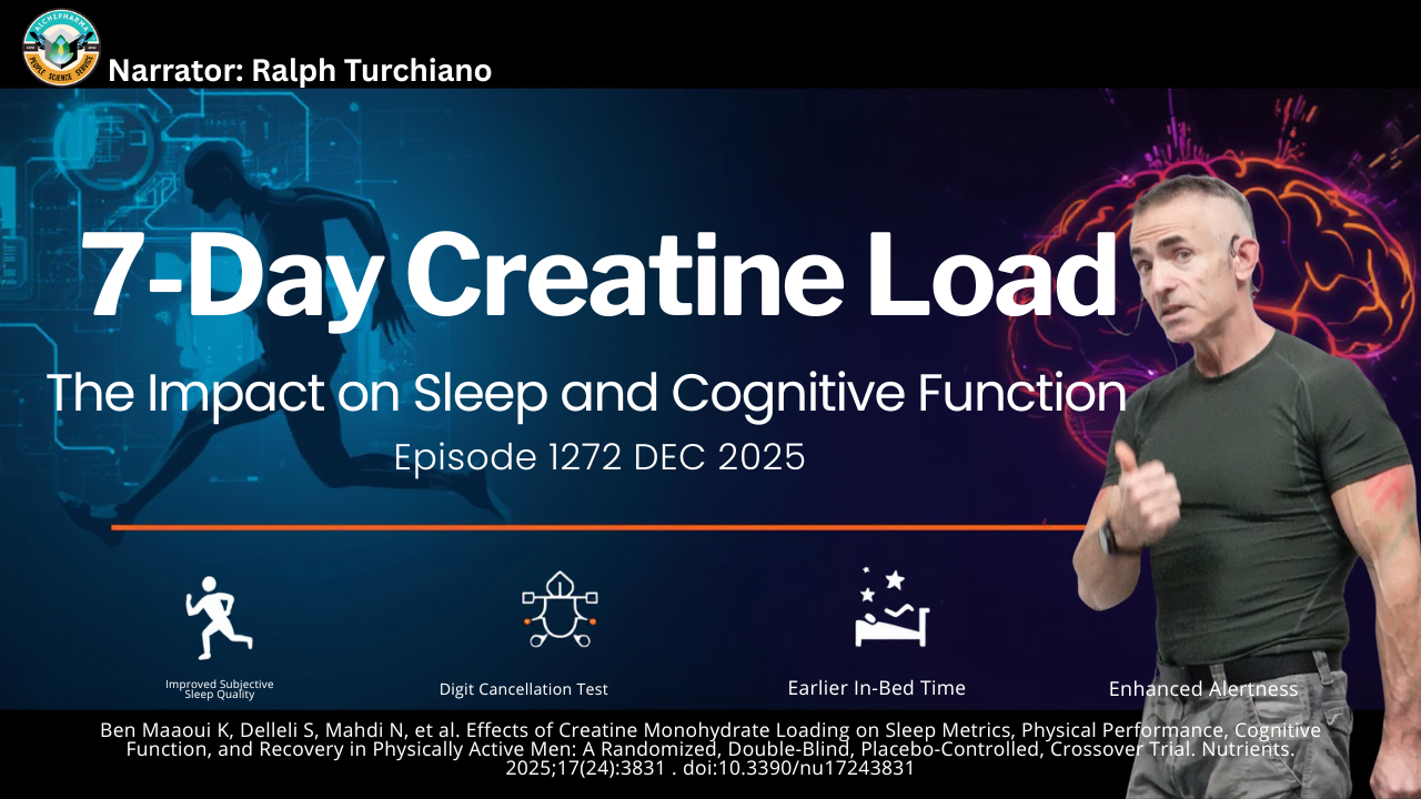 YouTube Thumbnail Creatine and Sleep Quality